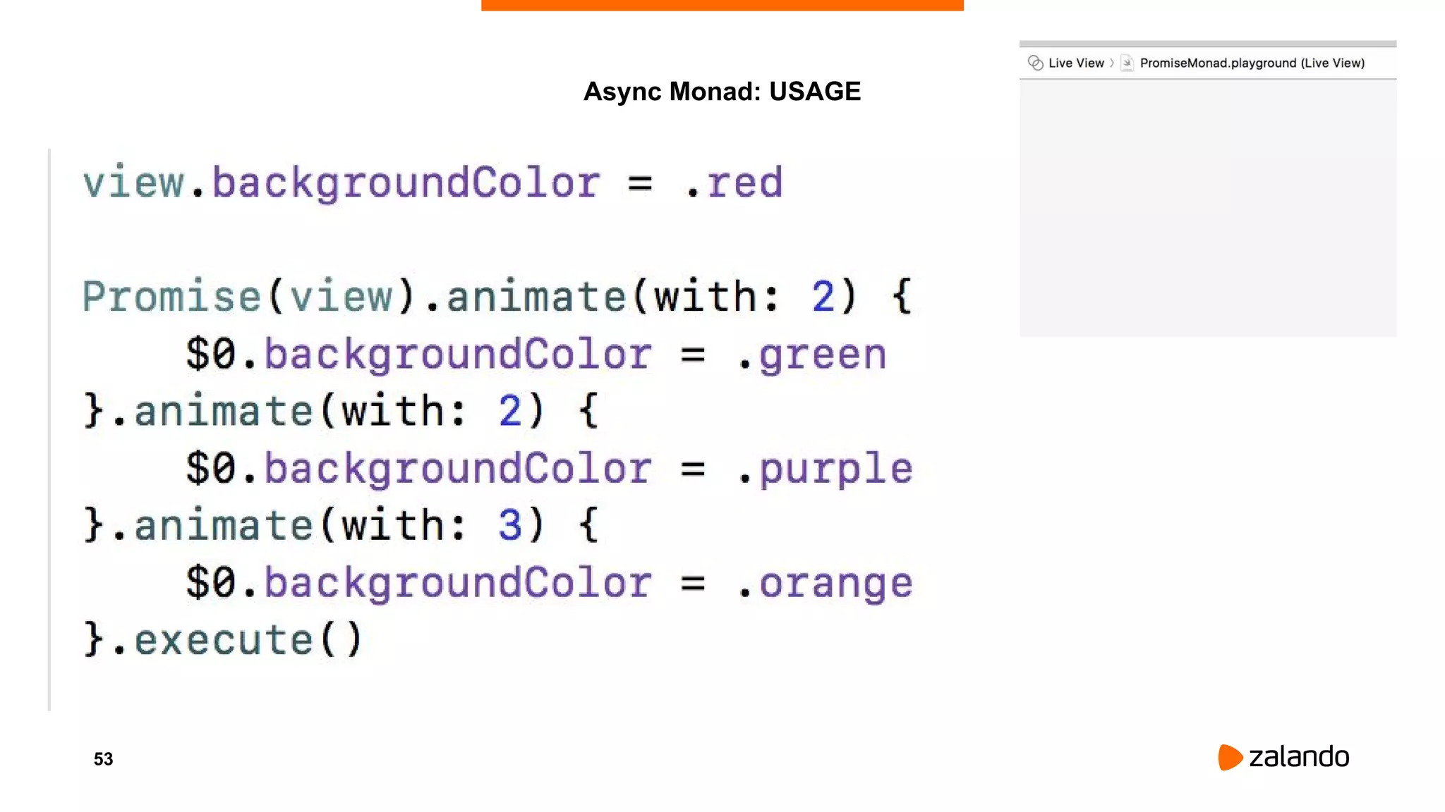 53
Async Monad: USAGE
 