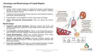 Innovations in Liquid Biopsies for Precision Cancer Diagnosis | PPTX