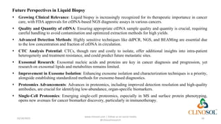 Innovations in Liquid Biopsies for Precision Cancer Diagnosis | PPTX