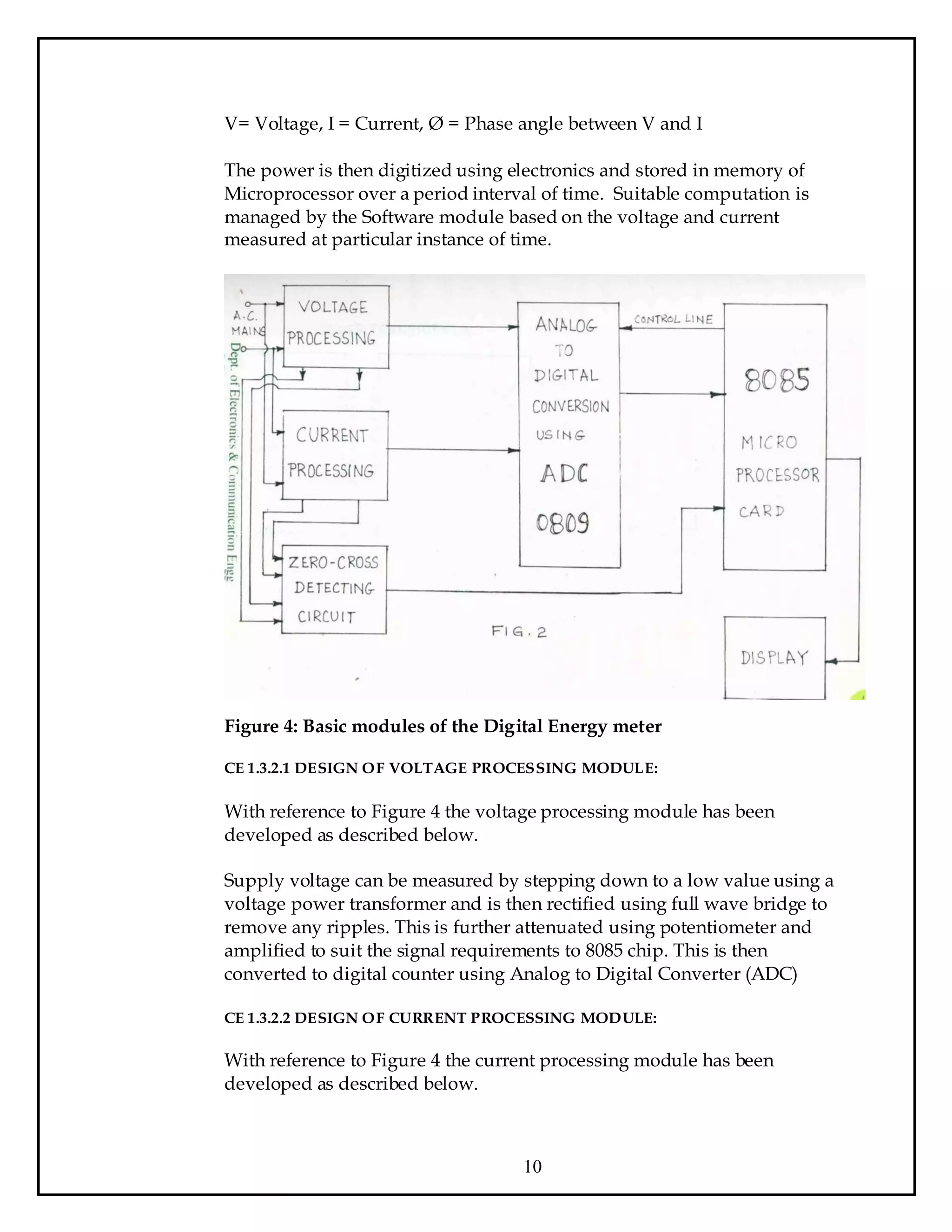 Digital Energy Meter project | PDF