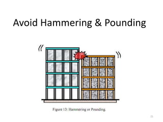 Avoid Hammering & Pounding
21
 
