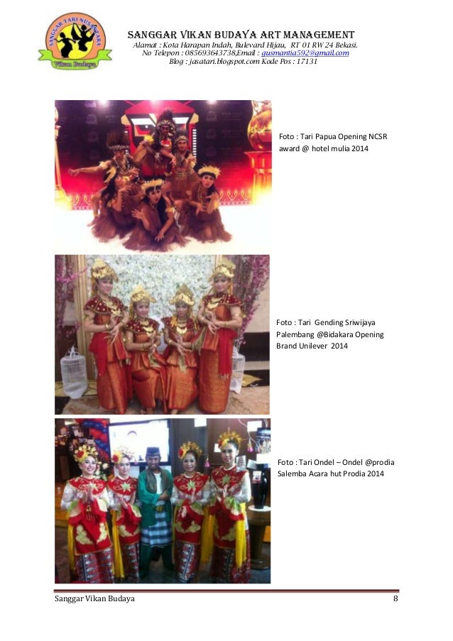 Jasa Sewa Tari Dan Musik Tradisional 085693643738