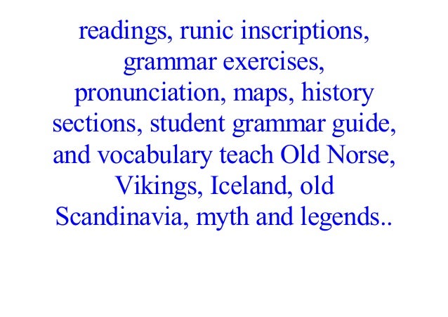 english to norse english to norse