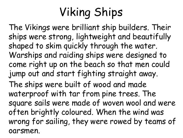 Viking Longship Facts For Kids Viking Longship Facts For Kids
