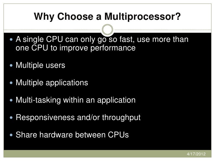 Multiprocessor system