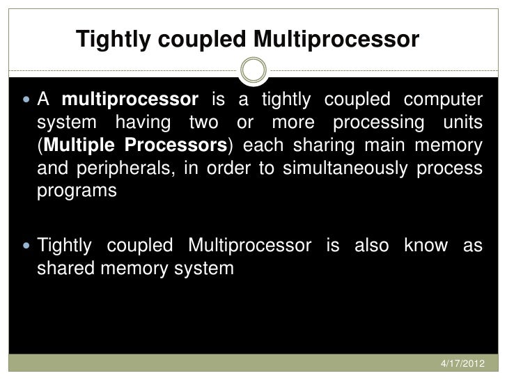 Multiprocessor system