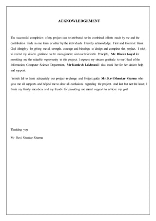 Web Vulnerability Scanner project Report | DOCX