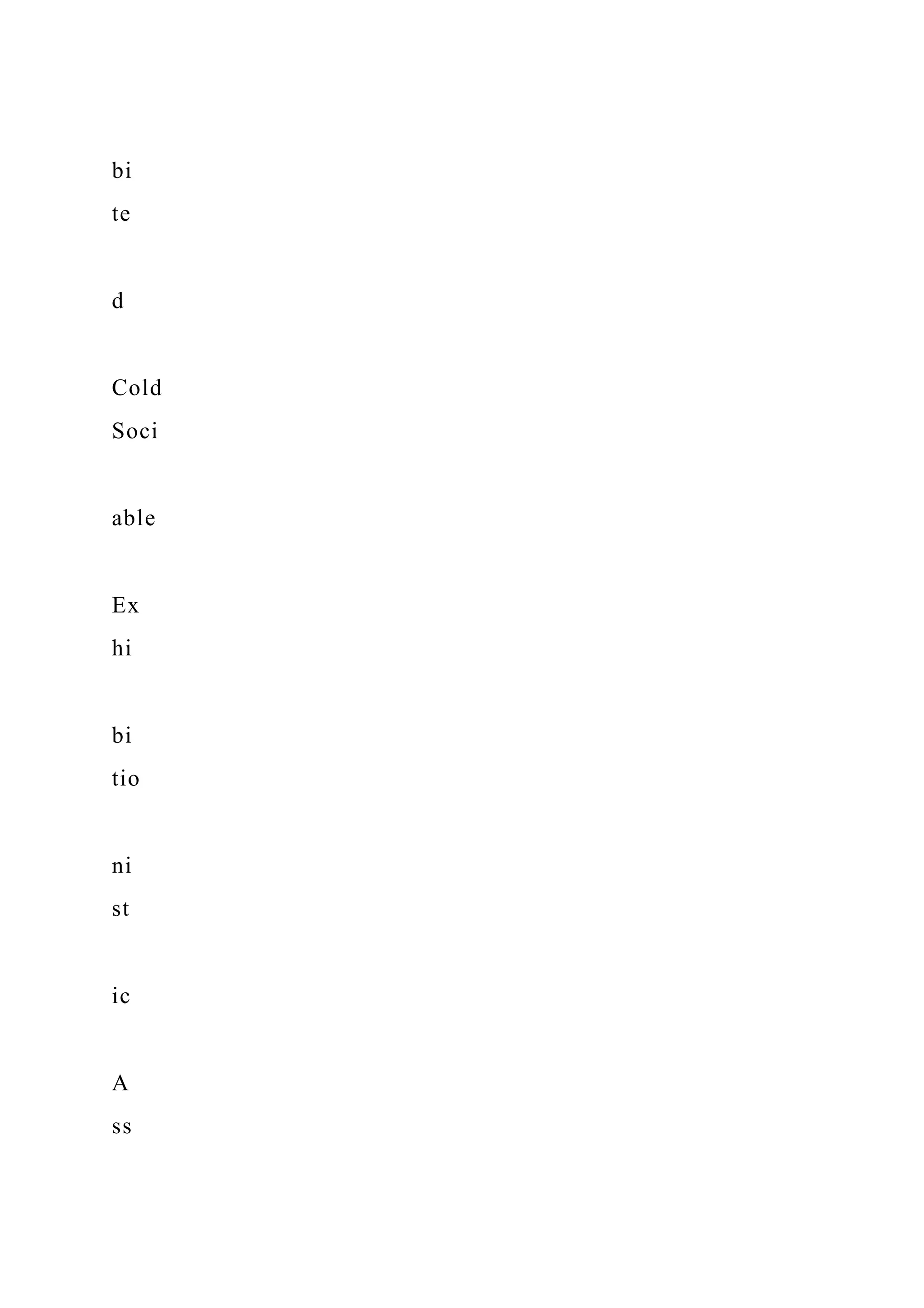 bi
te
d
Cold
Soci
able
Ex
hi
bi
tio
ni
st
ic
A
ss
 