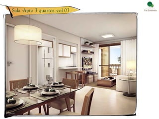Sala -Apto 3 quartos -col 03
 
