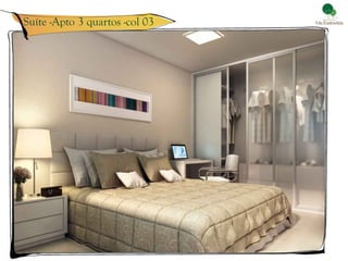 Suíte -Apto 3 quartos -col 03
 