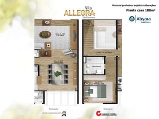 Planta casa 188m² 