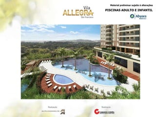 PISCINAS ADULTO E INFANTIL 