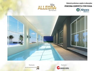 PISCINA COBERTA COM RAIA 