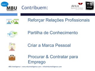 contactar com potenciais parceiros de negócio2010Rede: LinkedinMostra-nos as ligações de cada pessoa