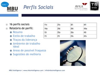 Tag Line apelativaConfiguração inicialVisualização do Perfil