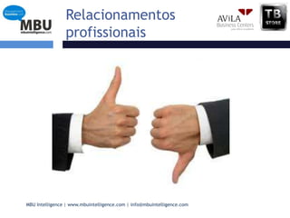 Relacionamentos profissionais