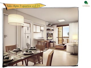 Sala -Apto 3 quartos -col 03  