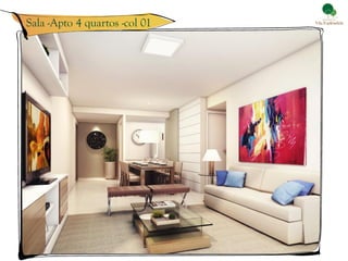 Sala -Apto 4 quartos -col 01  