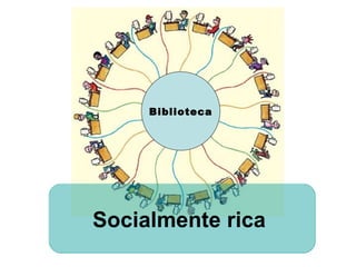 Socialmente rica  Biblioteca 