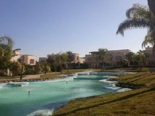 Villa for rent furnished in compound greens sheikh zayed city