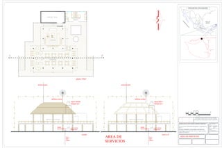 AREA DE
SERVICIOS
300350
250300350300
250300350
250300350
300 300 300300 435260
corte a-a"
antena radio
turbina eolica
antena radio
turbina eolica
QRO.
300 300300 435 200460
planta 350m²
alzado
a a"
agua tratada
tanque pvc
agua dulce
tanque pvc
agua salobre
tanque pvc
pozo
agua
salobre
planta
desalinizadora
agua salobre
tanque pvc
pozo
agua
salobre
planta
desalinizadora
ISLA CONTOY
ISLA MUJERES
CANCUN, Q.ROO.
ZONA DE ESTUDIO
250
 