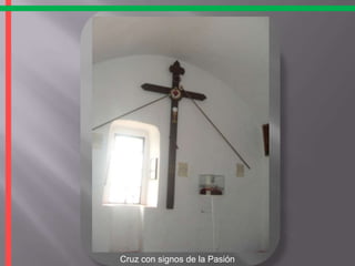 Cruz con signos de la Pasión