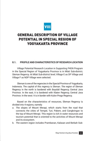 Village potential in drug abuse prevention 2019 2