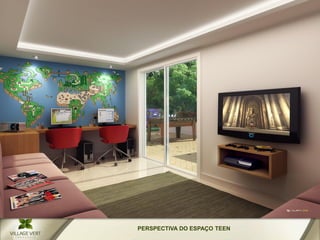 PERSPECTIVA DO ESPAÇO TEEN
 