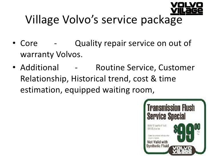 village volvo case study