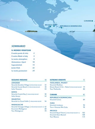 Catalogo Villaggi Veraclub 2014 - Terza Edizione | PDF