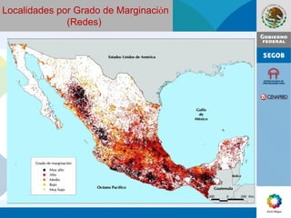 Localidades por Grado de Marginaci ó n (Redes) 