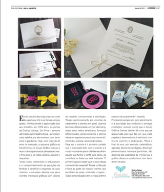 PUBLIEDITORIAL | VILLA IN FESTA 17A CIDADEAgosto de 2016
 