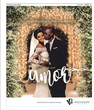 PUBLIEDITORIAL | VILLA IN FESTA 27A CIDADEAgosto de 2016
 