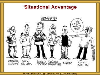 Situational Advantage
Rosetta Eun Ryong Lee (http://tiny.cc/rosettalee)
 