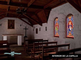 INTERIOR DE LA CAPILLA 