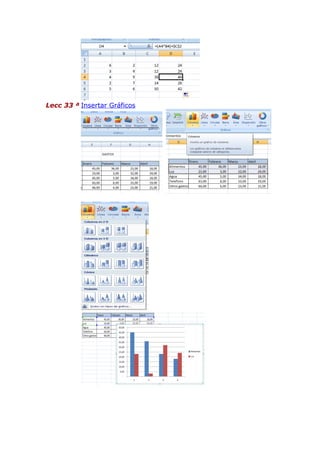 Lecc 33 ª Insertar Gráficos

 