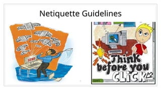 Netizenship Example Netizenship and netiquette online communities | PPTX