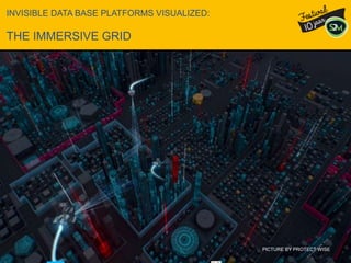 INVISIBLE DATA BASE PLATFORMS VISUALIZED:
THE IMMERSIVE GRID
PICTURE BY PROTECT WISE
 