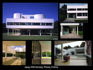 1929, Ville Savoye, Poissy, France
 