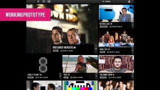 working prototype




                    Demo
 