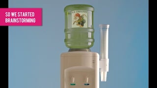 so we started
brainstorming
 