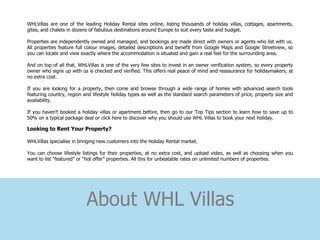 Villas to rent in paphos