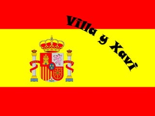 Villa y Xavi 