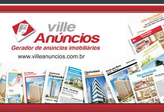 ville
       Anúncios
Gerador de anúncios imobiliários
  www.villeanuncios.com.br
 