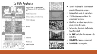 Ville radieuse - le corbusiere 