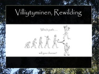 Villiytyminen, Rewilding
 