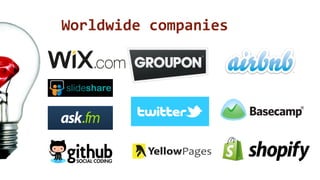 Worldwide companies 
 