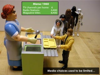 Media choices used to be limited…
 