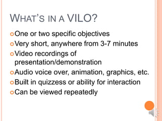 Vi0lo Vilos what are they and how can | PPTX