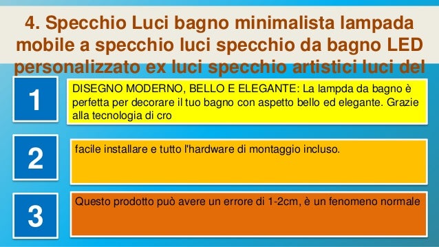 LEBRIGHT Specchi LED 18W 80x60cm Specchi da parete con Interruttore,Ingresso AC 230V,lucido argento a parete con luce a specchi con pulsante a tendina 6000K - Bianco Freddo